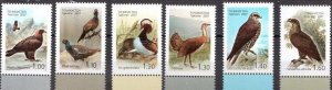 2007 Tajikistan birds nice set of 6v MNH 009