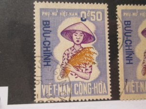 Vietnam (South) #343 used  2024 SCV = $0.25