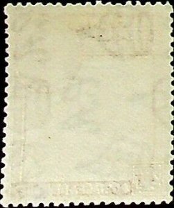 Falkland Islands, Depend. 1946 4d SG G5a * MH KGVI  80th parallel flaw (002755)