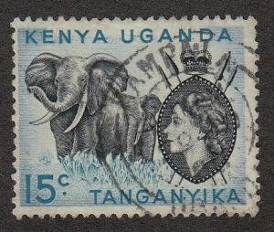Kenya,Uganda Tanz. Elephant (Scott #106) Used