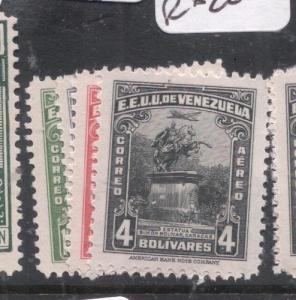 Venezuela SC C157-9, C161 MNH (3djm)