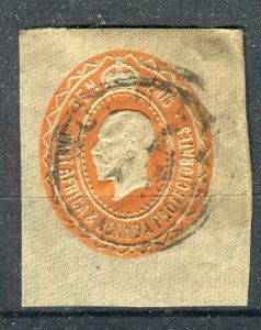 BRITISH KUT PROTECTORATES early GV Postal stationary Piece