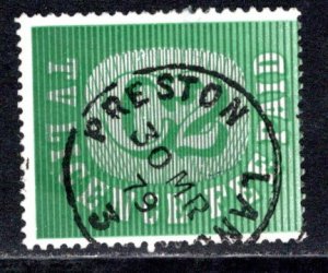 Great Britain TV License fee paid Revenue stamp C 2, used