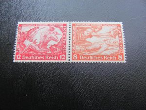 GERMANY 1933 MNH MI. W55 BOOKLET PIECE 50 EUROS (124) SEE MY STORE