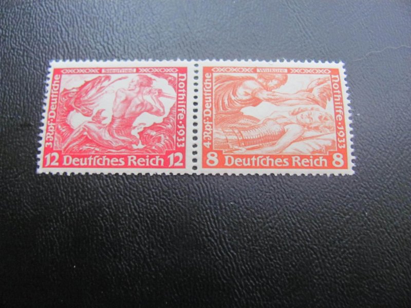 GERMANY 1933 MNH MI. W55 BOOKLET PIECE 50 EUROS (124) SEE MY STORE