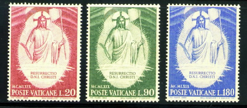 VATICAN Scott 467-469 MNH** 1969 Fra Angelico de Fiesole set