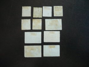 Stamps - Canada - Scott# 149-159 - Used Set of 11 Stamps