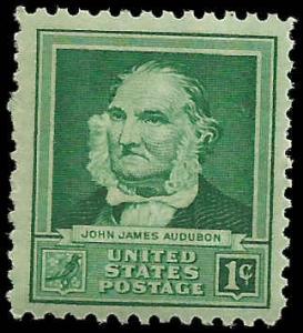# 874 MNH - SCV-0.25 - JOHN JAMES AUDUBON SCIENTIST
