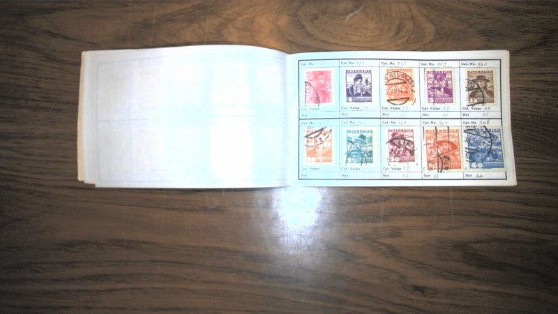 AUSTRIA COLLECTION IN APPROVAL BOOK, MINT/USED