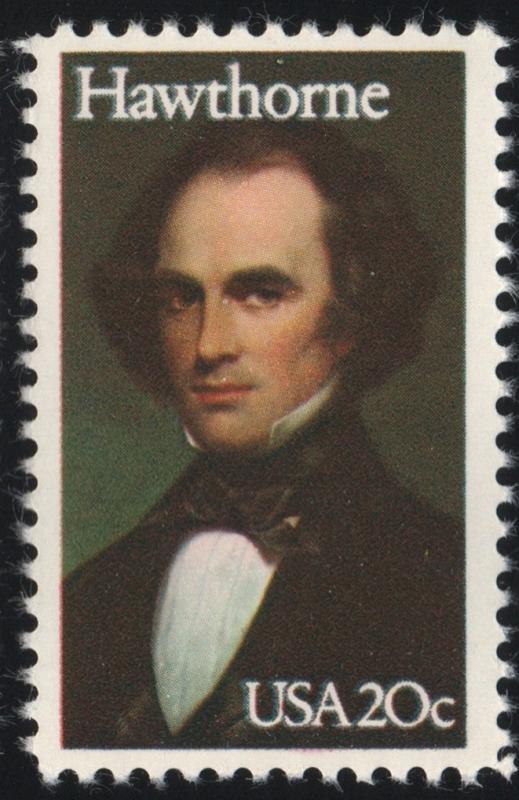 SC#2047 20¢ Literary Arts Series: Hawthorne Single (1983) MNH