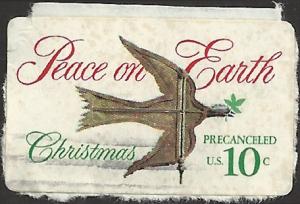 # 1552 USED CHRISTMAS DOVE AND WEATHER VANE SELF STICK