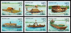 Laos Scott 393-398 (1982) Mint NH VF Complete Set C