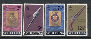 St Helena 1972 Military Emblems MUH