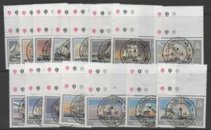 ASCENSION SG409/23 1986 SHIPS OF THE ROYAL NAVY  USED