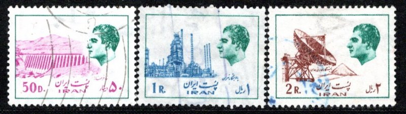 Iran/Persia Scott # 1833 - 1835, used