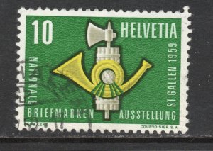 Switzerland  Scott#  371  single used