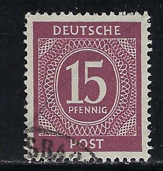 Germany AM Post Scott # 540, used