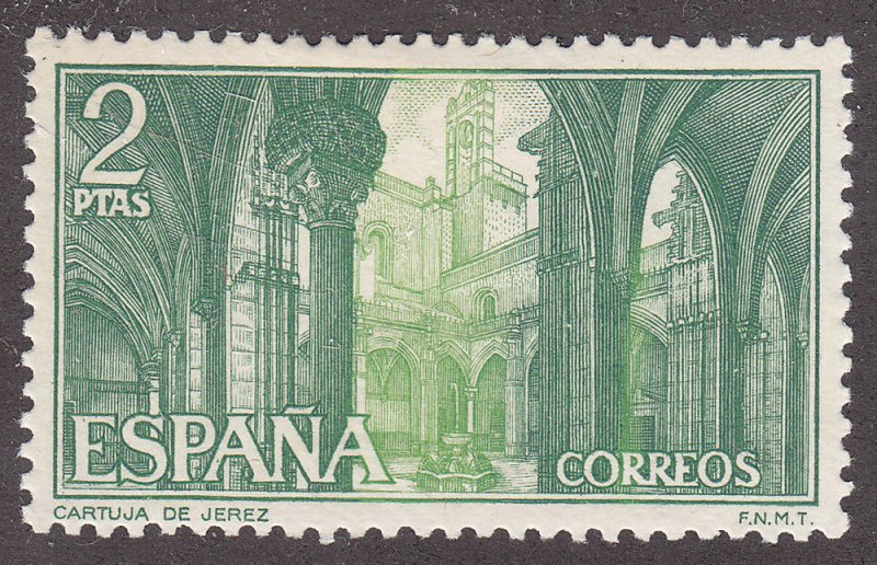 Spain 1389 St. Mary Carthusian Monastery 1966