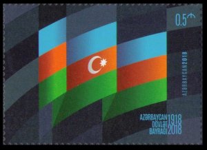 2018 Azerbaijan 1391 National Flag Day of Azerbaijan