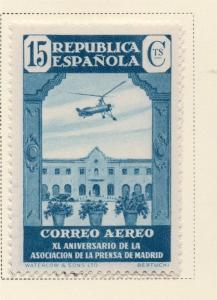 Spain 1936 Early Issue Fine Mint Hinged 15c. 252796