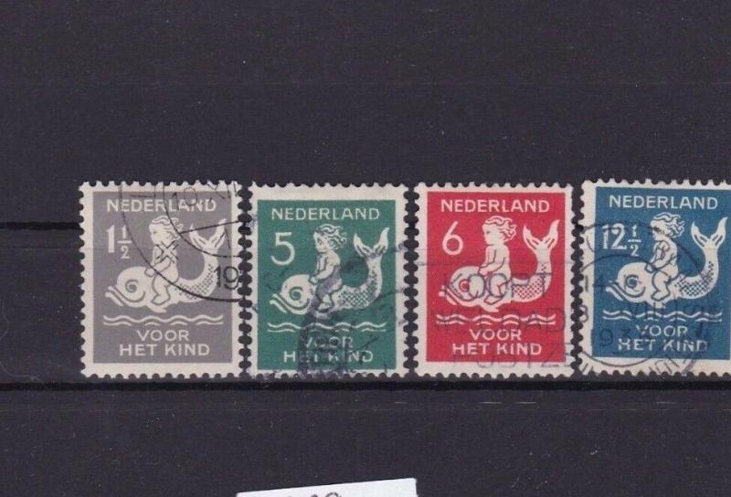 NETHERLANDS  1929 CHILD WELFARE  USED STAMPS CAT £20   R2640