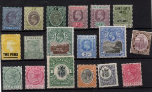 British Commonwealth QV-KGV mint (MH) collection WS36768