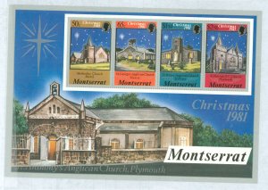 Montserrat #479a  Souvenir Sheet