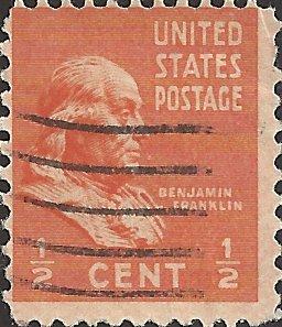 # 803 USED BENJAMIN FRANKLIN