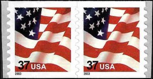 3633A Mint,OG,NH... Pair... SCV $4.50... XF