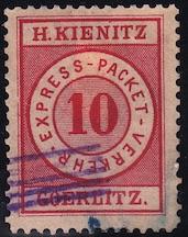 German 19th C. Local Post, Gorlitz #2 used, CV 6.00, See Description