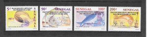 FISH - SENEGAL #1071-4 MNH