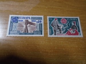 Andorra  French  #  246-47  MNH