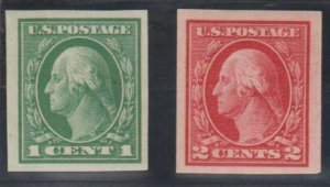 U.S. Scott #481-482 Washington Stamp - Mint Set