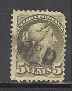 Canada 38 used SCV $ 22.50 (RS)