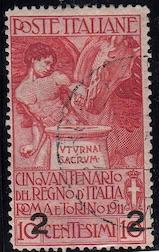 Italy, #127, used