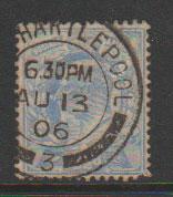 GB Edward VII  Used SG 231  used - full perfs cancel AU 13 06