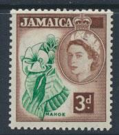 Jamaica  SG 163  - Mint light hinge -  see scan and details