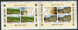 EUROPA 2012 - Moldova - Visit Moldova - MNH Booklet