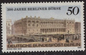 Thematic stamps BERLIN 1985 STOCK EXCHANGE sg.B701 mint