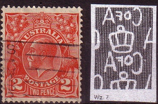 AUSTRALIA 1932 George V Used(o) Sc 116 CV0.25$ #HS647
