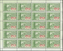 GUINEA   #394 MNH FULL SHEET OF 20 (1)