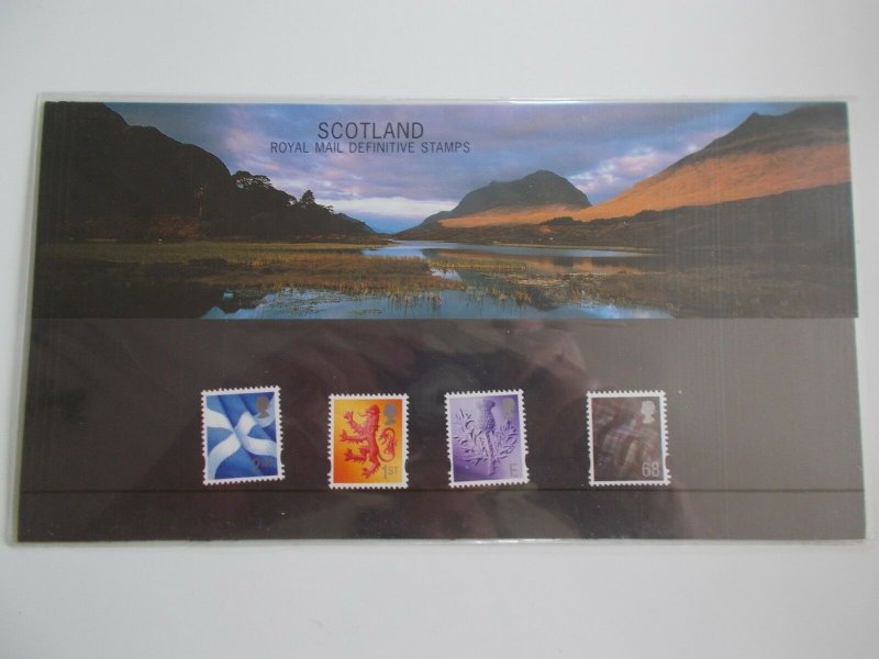 GB 2003 Regional Machin Definitives Scotland 2nd to 68p Presentation Pack no 64