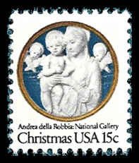 PCBstamps   US #1768 15c Christmas - Madonna, MNH, (19)