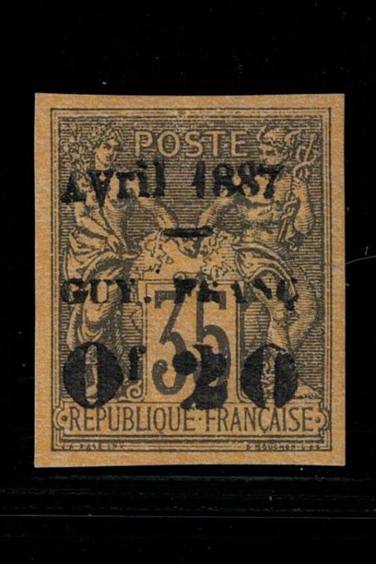 French Guiana 1887 SC 4 NGAI Mint SCV $70.00