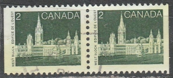 Canada   939(3)  Paire  (Livret)    (O)   1985    Le $0.02