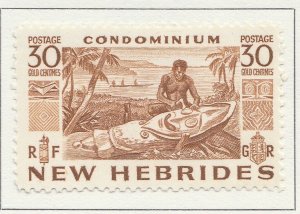 1953 British NEW HEBRIDES 30cMH* Stamp A28P31F28843-