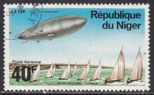 Niger C273 LZ-129 over Lake Constance, Zeppelin 1976