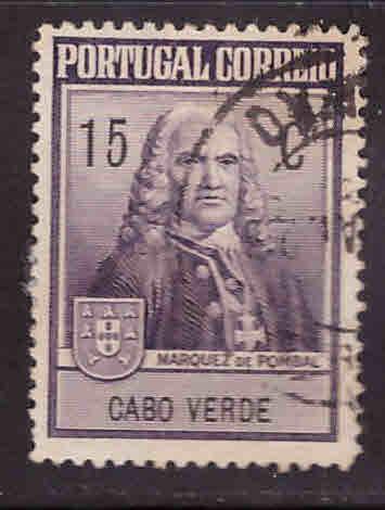 Cape Verde Scott RA1 Used Postal tax stamp Pombal