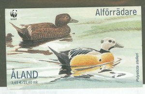 Finland/Aland Islands #185e  Single (Complete Set) (Ducks) (Wwf)