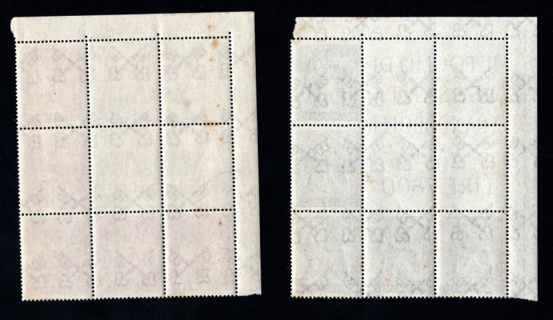 VATICAN CITY  SC# 423-432  SHEET CORNER BLK  FVF/MNH